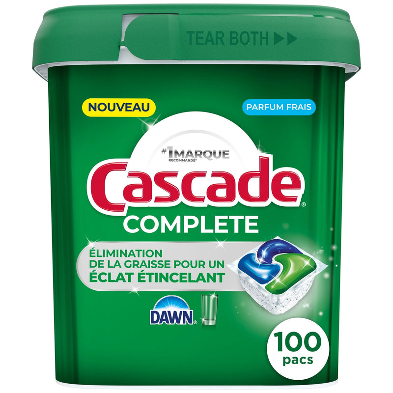 ActionPacs Complete Fresh Dishwasher Pods, 100-pk A5675