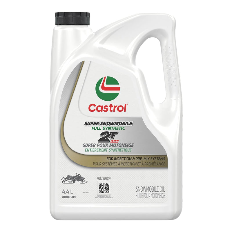 2 Stroke Snowmobile Full Synthetic Oil Jug, 4.4-L J343