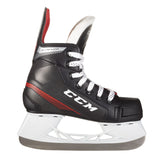 JS 445 Youth Hockey Skates, Sizes 8-13, Black