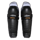 Tacks XR80 Hockey Shin Guards, Senior, Black/White, Assorted Sizes