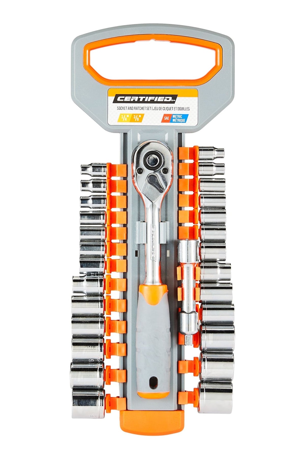 Certified Socket and Ratchet Set, 29-pc