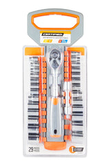 Certified Socket and Ratchet Set, 29-pc