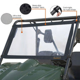 78627 UTV Windshield for Mule 2500/3000 & Ranger, Black