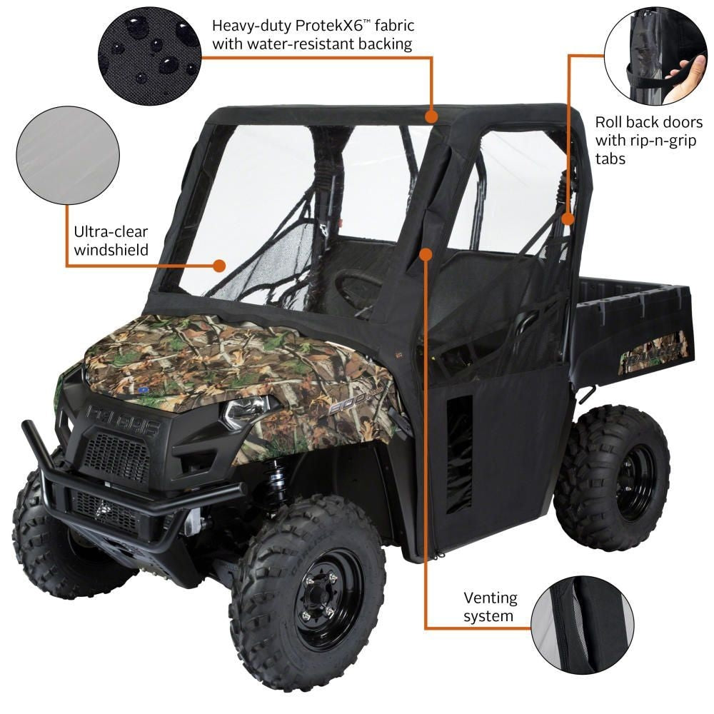 UTV Cabin Enclosure, Teryx, Black