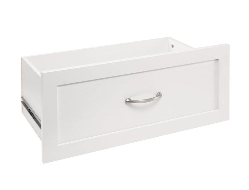 Suite Symphony Laminate Wood Drawer, White, 25-in x 10-in Q3367