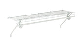 Superslide Wall Shelf Kit with Installation Hardware, 4-ft x 12-in