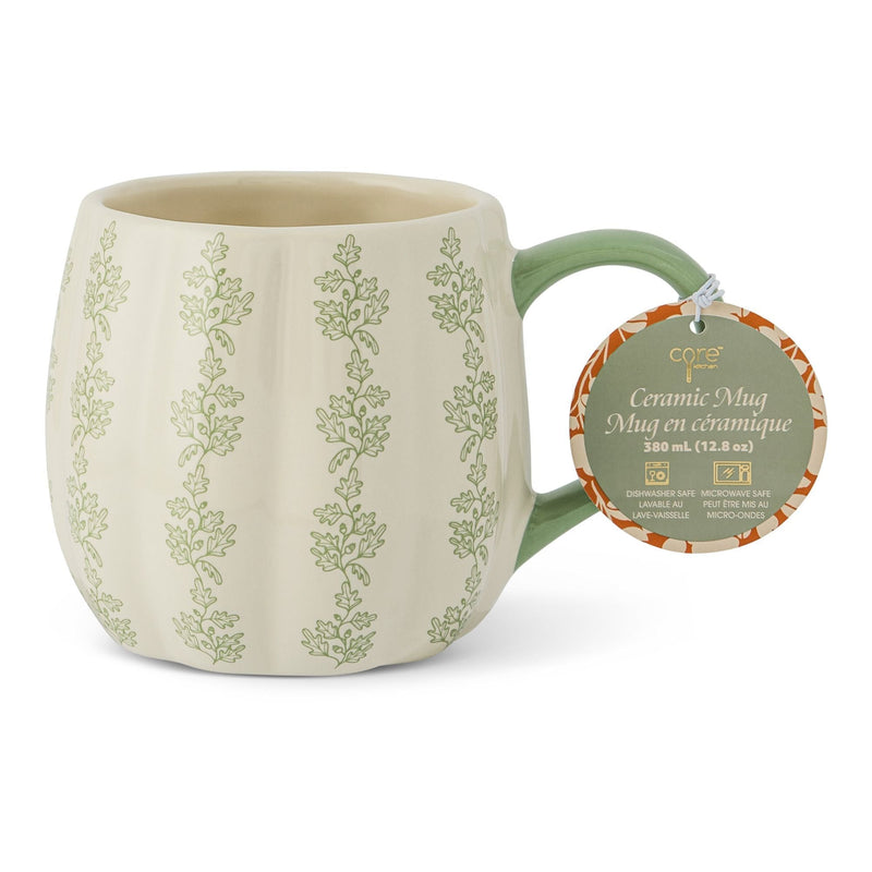 380-mL Dishwasher Safe Cream/Sage Harvest Mug D9644