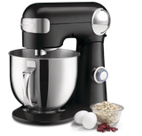 Precision Master Tilt-Head Stand Mixer with 12 Speeds, Black, 5.5qt