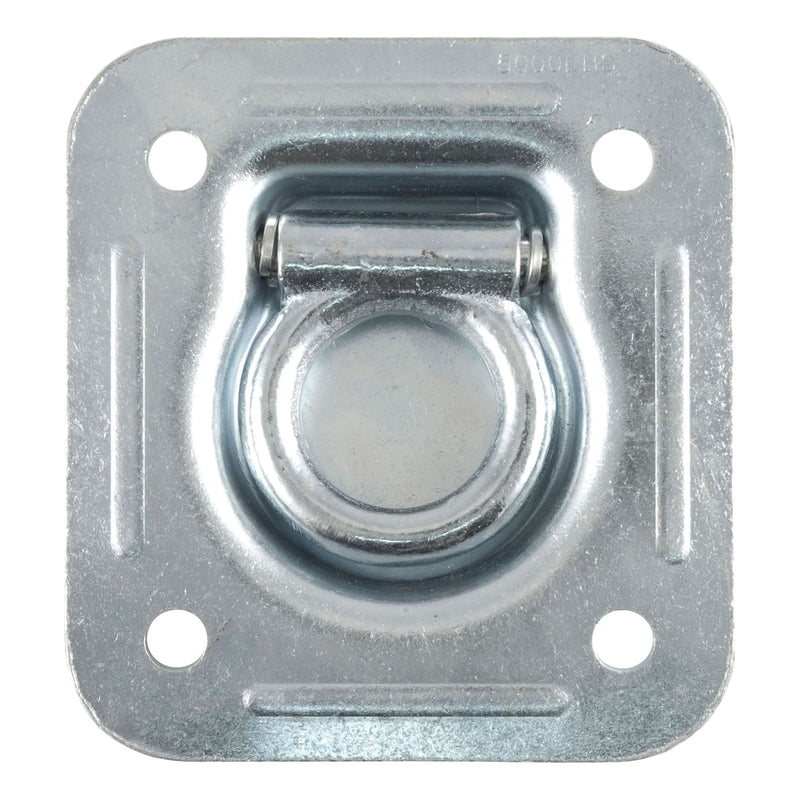 83600 1-1/2-in x 1-1/2-in Recessed Tie-Down Ring (5000-lb, Clear Zinc) C7530