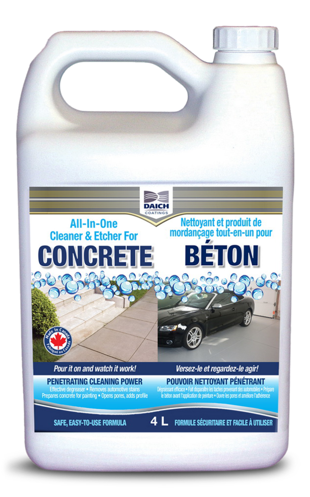 Safe All-In-One General Purpose Concrete Cleaner & Etcher