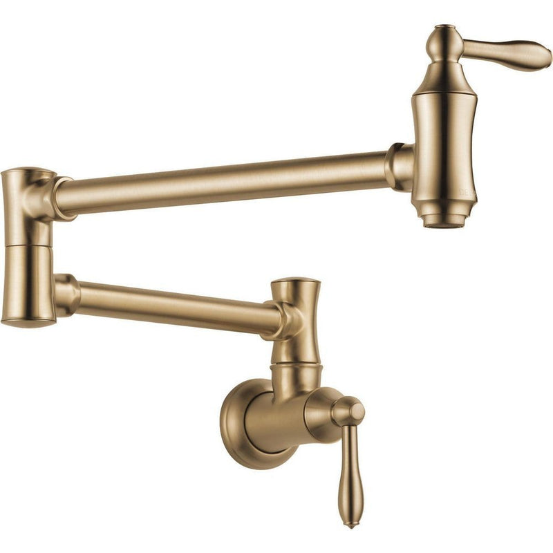 Trad Pot Filler Faucet, Wall Mount Q7453