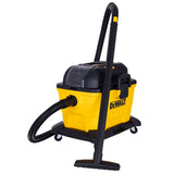 AC/DC Poly Dry/Wet Vacuum, Water-Resistant Off/ Switch, 34-L