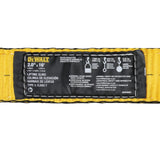 DXBC90085 Pro Grade Type 3 Class 7 Lifting Sling, 2-Ply, 2-in x 16-ft, 12,800-lb Basket Weight Capacity