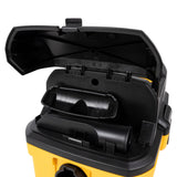 DXV06G Wall-Mount Wet/Dry Vacuum with 5 Peak Horsepower Motor, 23-L