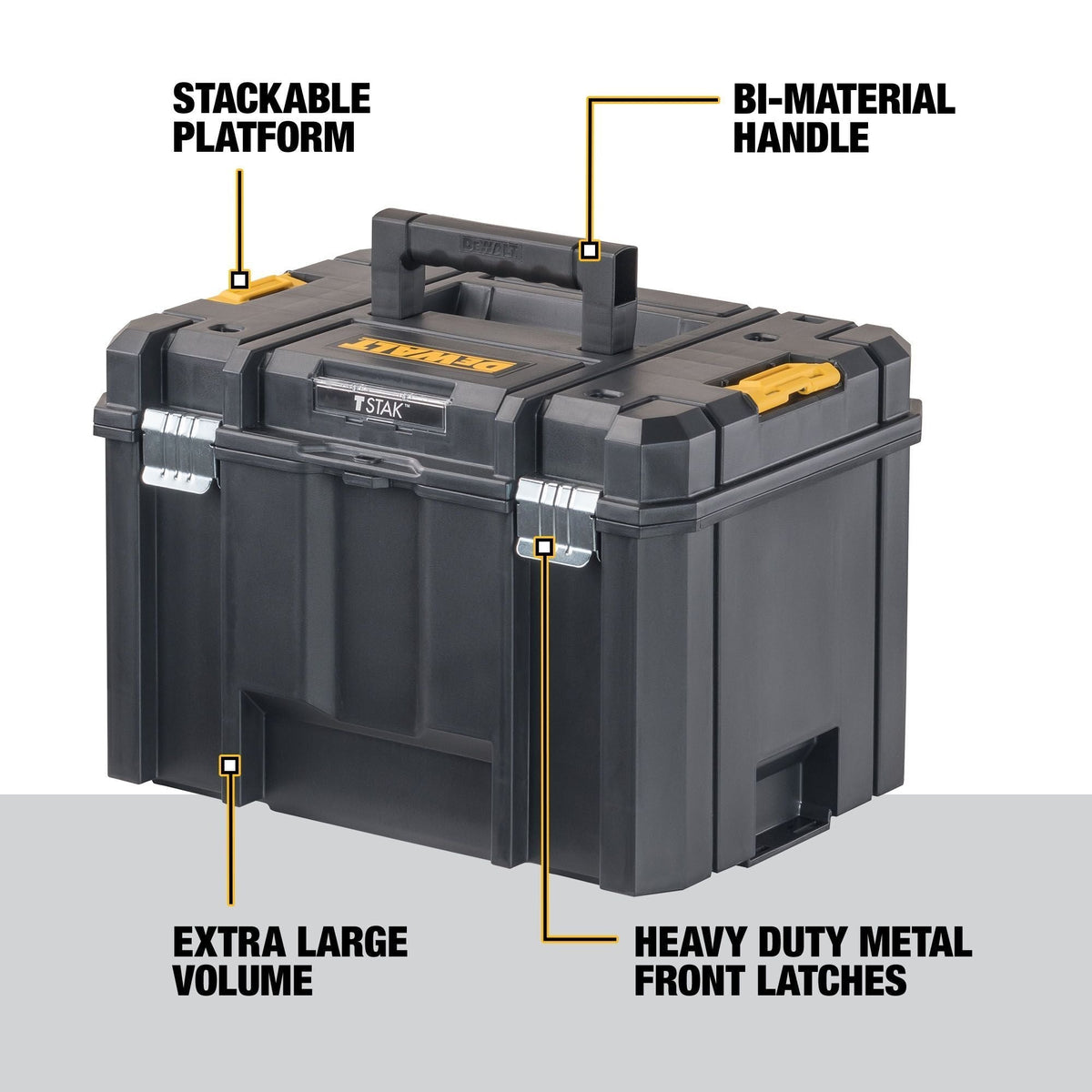 Deep Box with Flap Top and Removable Tray