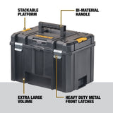Deep Box with Flap Top and Removable Tray