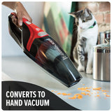 Dirt Devil Versa Cordless Stick Vacuum, Lightweight, Red