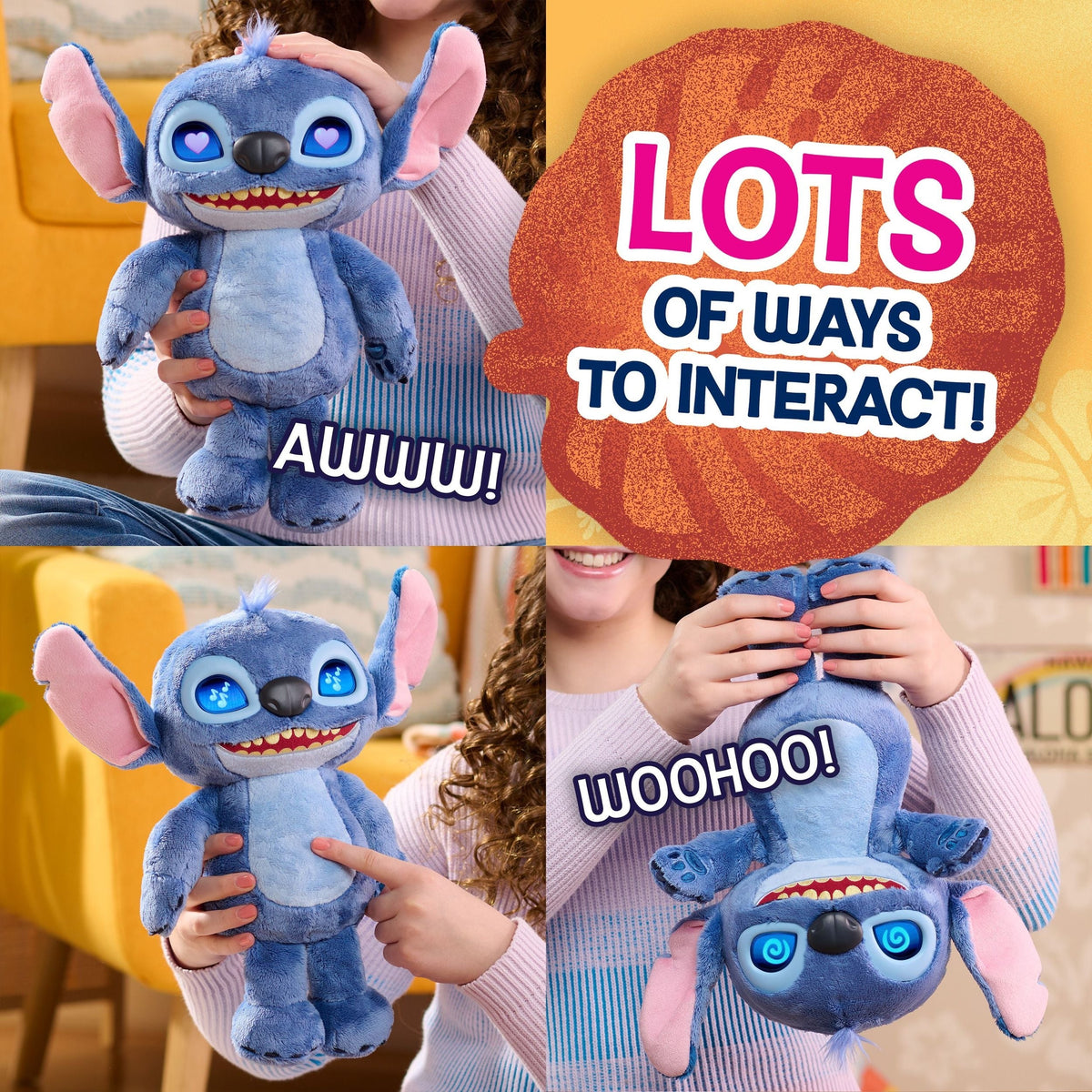 Feature Interactive Plush, 11-in