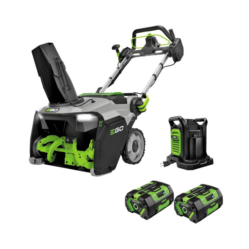 56V Brushless Cordless 21-in Single Stage Snowblower with Peak Power, Includes (2) 6.0Ah Batteries and (1) Dual Port Charger, SNT2134 K6744