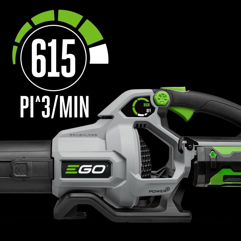 56V Brushless Cordless 615 CFM Leaf Blower, Tool Only