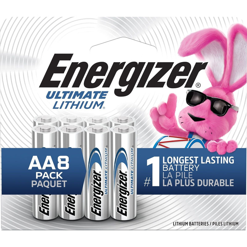 Ultimate AA Lithium Batteries, Long Lasting, All Purpose, 8-pk G5974