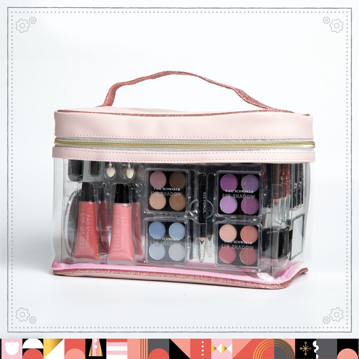Girls Ultimate Makeup Artist Set, 30 Piece, Pastel Pink