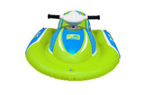 Fluid Wavemaker Motorized River/Lake Inflatable, Teal/Green/White