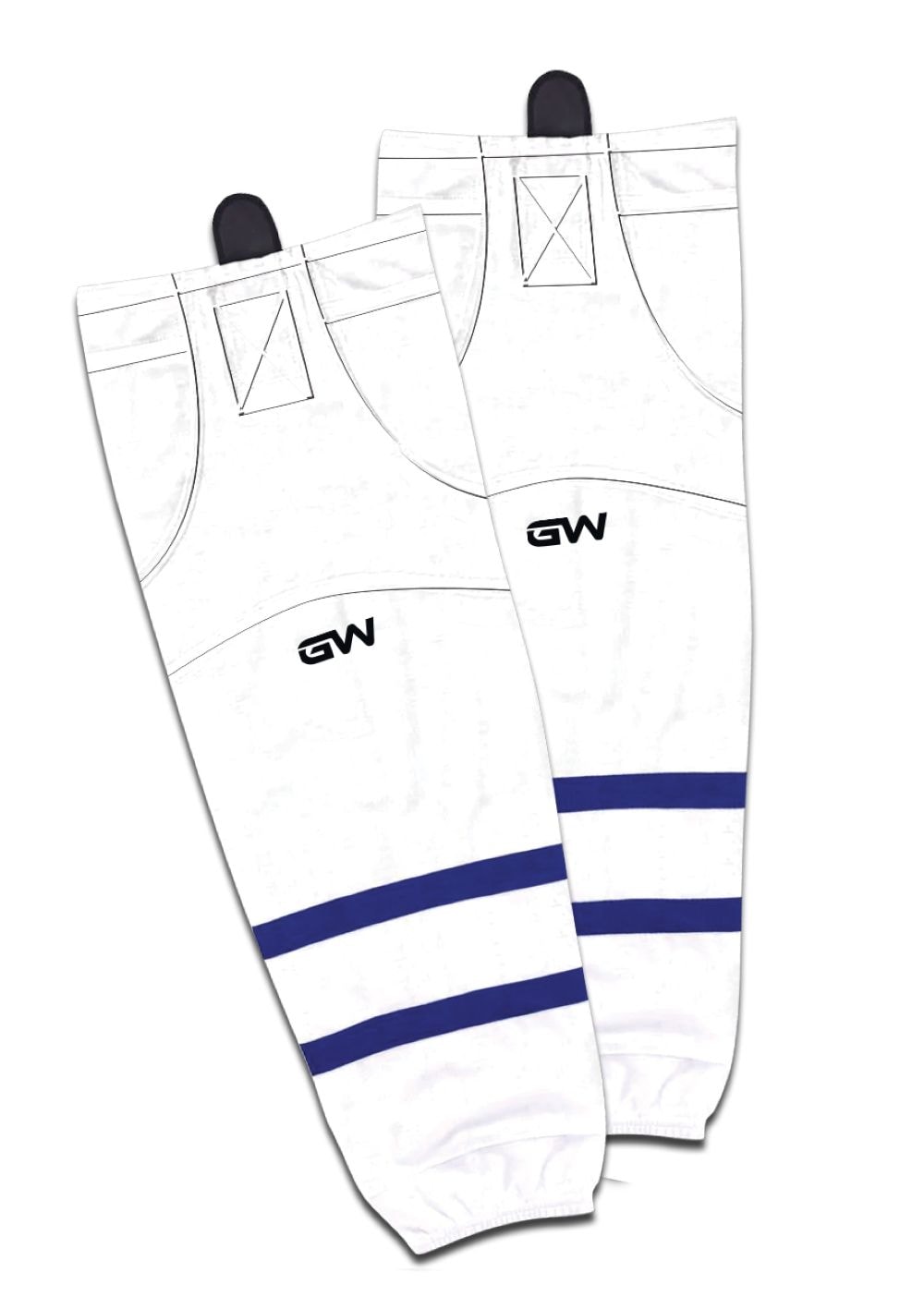 8500 Pro Team Performance Hockey Socks, Toronto Maples Leafs Away Colours, Assorted Sizes