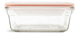 Rectangular Glass Food Storage Container with Leakproof Lid, 1.7-L