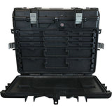 Mobile Tool Chest, 3 Small, 1 Medium & 1 Large Drawer, Black