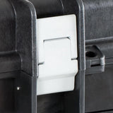 Mobile Tool Chest, 3 Small, 1 Medium & 1 Large Drawer, Black