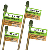 CNMC308 Nickel Brake Line, European, 8 x 3/16-in Please make sure this part fits your need