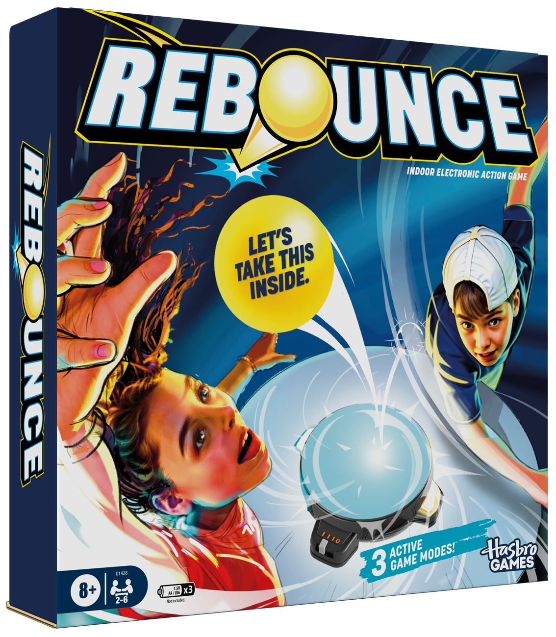 Games Rebounce 3-Mode Indoor Electronic English Tabletop Game for Ages 8+