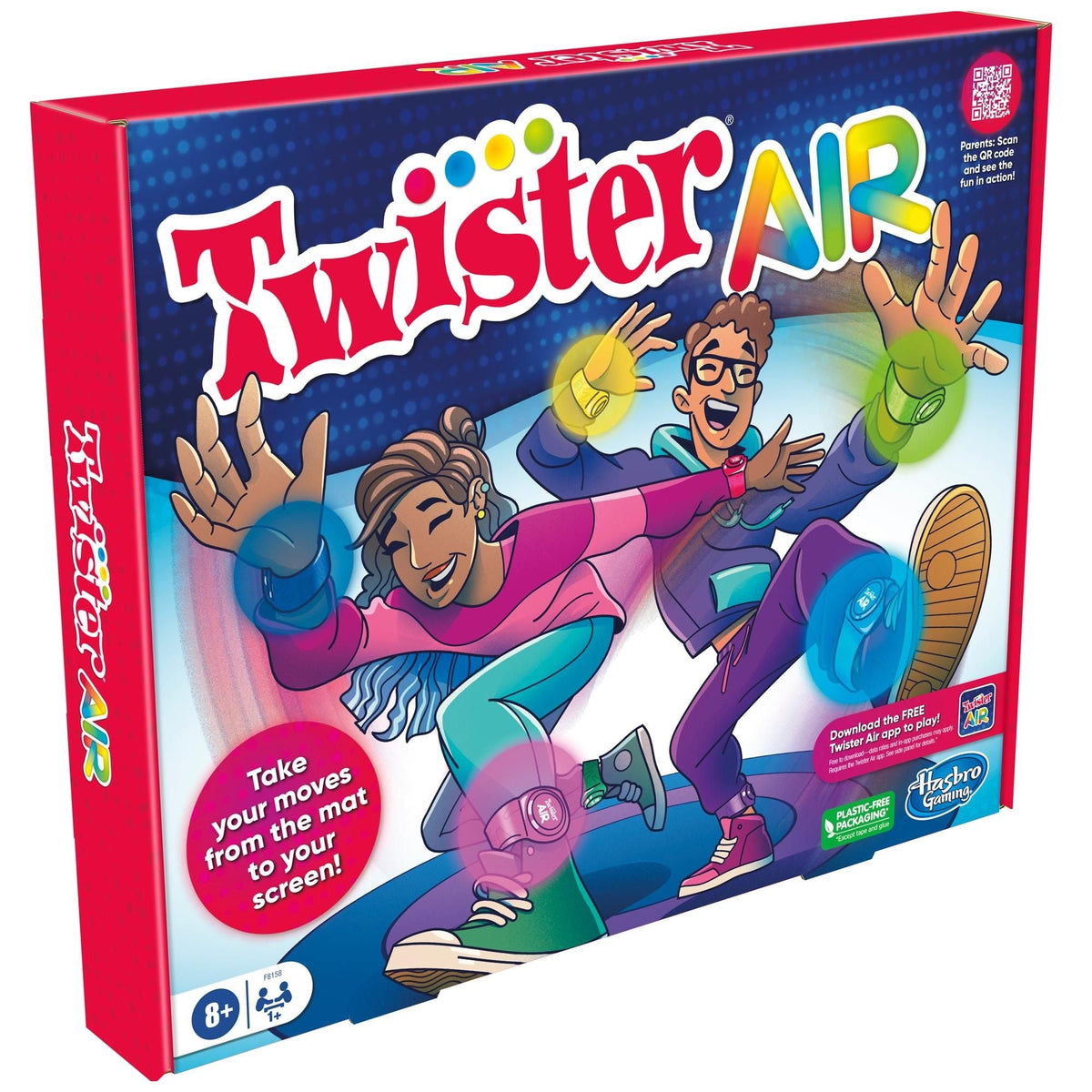 Twister Air Game, Wrist and Ankle Bands, Ages 8+
