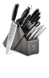 Stainless Steel Forged Generation Knife Block Set, Ergonomic Grip, 14-pc
