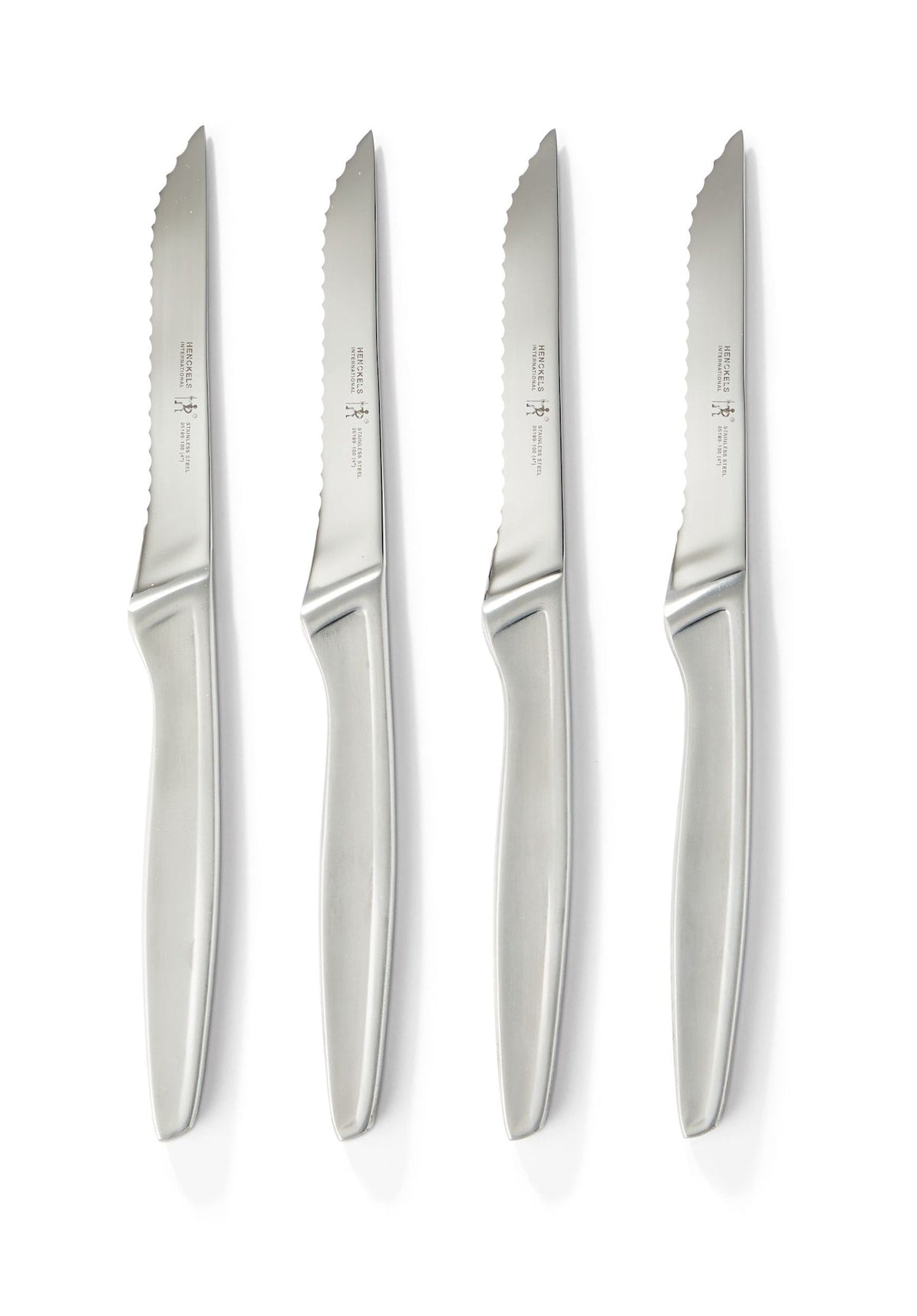 Stainless Steel Steak Knife Set, Dishwasher Safe, 4-pc
