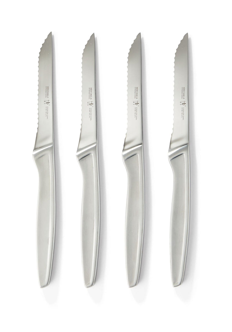 Stainless Steel Steak Knife Set, Dishwasher Safe, 4-pc Y6882