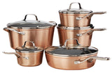 Heritage The Rock Non-Stick Cookware Set, Dishwasher & Oven Safe, Aluminum, 10-pc