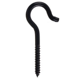 Screw Hook, 4-7/16-in, Black
