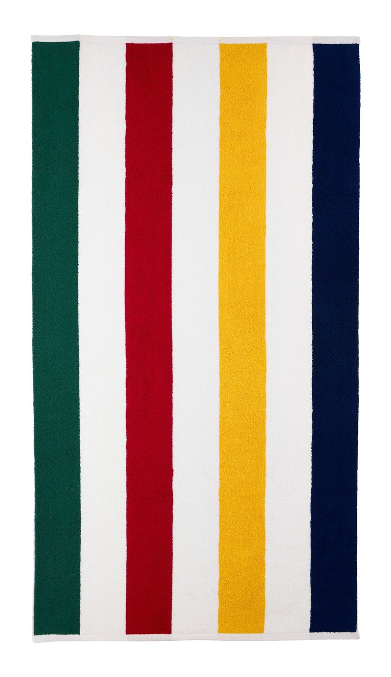 Stripes Beach Towel, Cabana Vertical, Multi-Coloured, 70-in x 40-in B7471