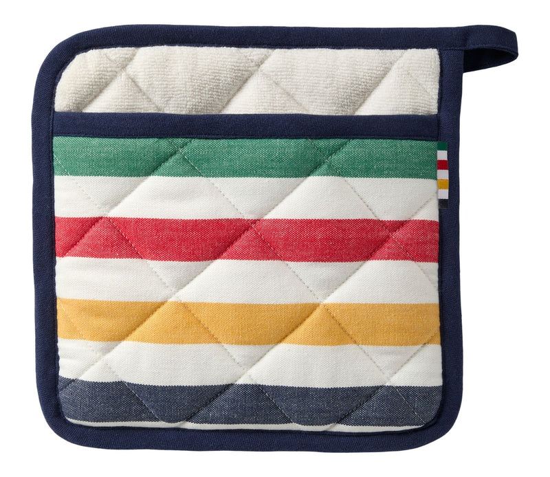 Stripes Signature Pot Holder, Multi-Coloured Y4085
