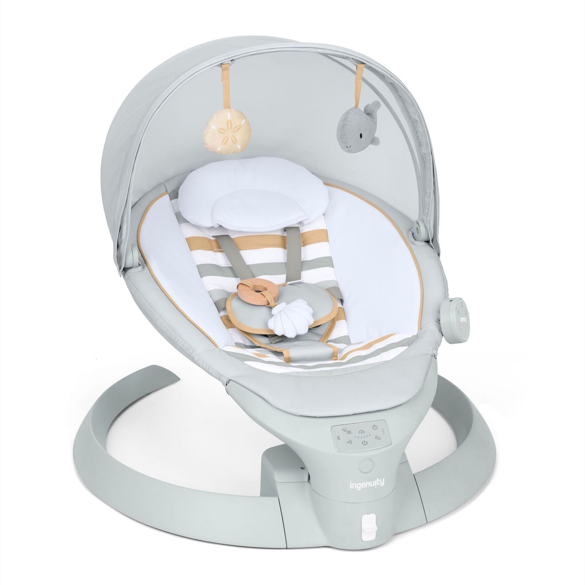 2-in-1 Bounce and Sway Baby Swing
