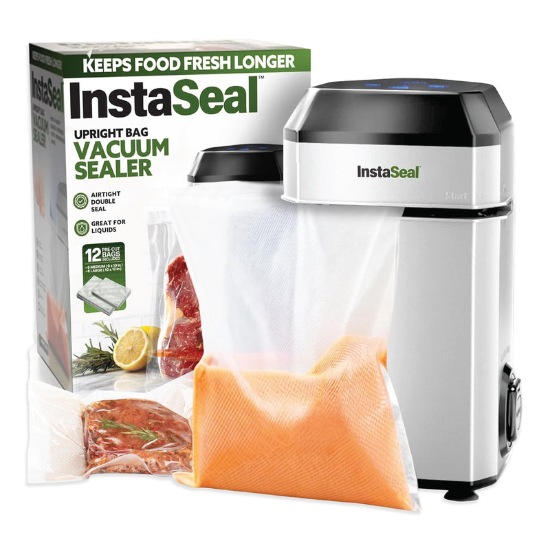 Upright Bag Food Vacuum Sealer with 12 Bags U9972