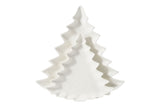 Ivy & Co Embossed Porcelain Tree Serving Plates, 2-pk