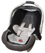 Pee Pee Pad for Car Seat & Stroller, Grey