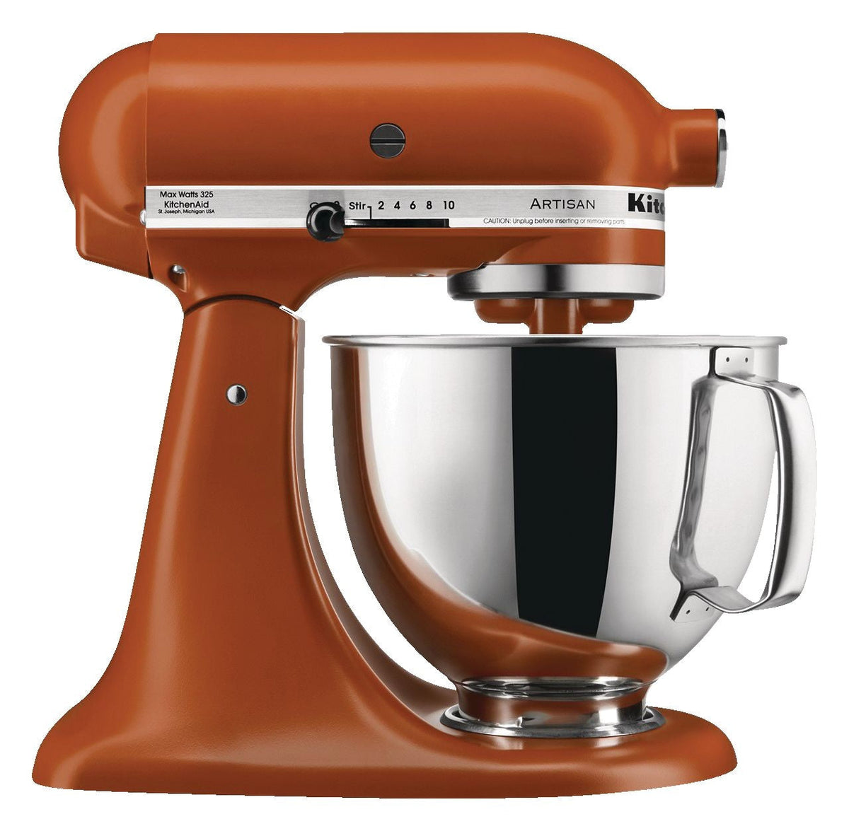 Artisan Series 5-Quart Tilt-Head Stand Mixer, Scorched Orange