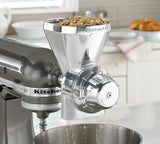 Grain Mill Stand Mixer Attachment with 12 Grind Levels