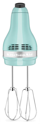 Ultra Power 5-Speeds Hand Mixer with Turbo Beater Aqua Sky