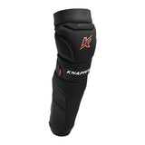 555 Dek Hockey Shin Guards, Black, Assorted Sizes