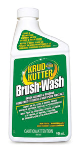 Brush-Wash Cleaner & Renewer For Oil, Latex & Enamel Paint, Non-Toxic, 946-mL